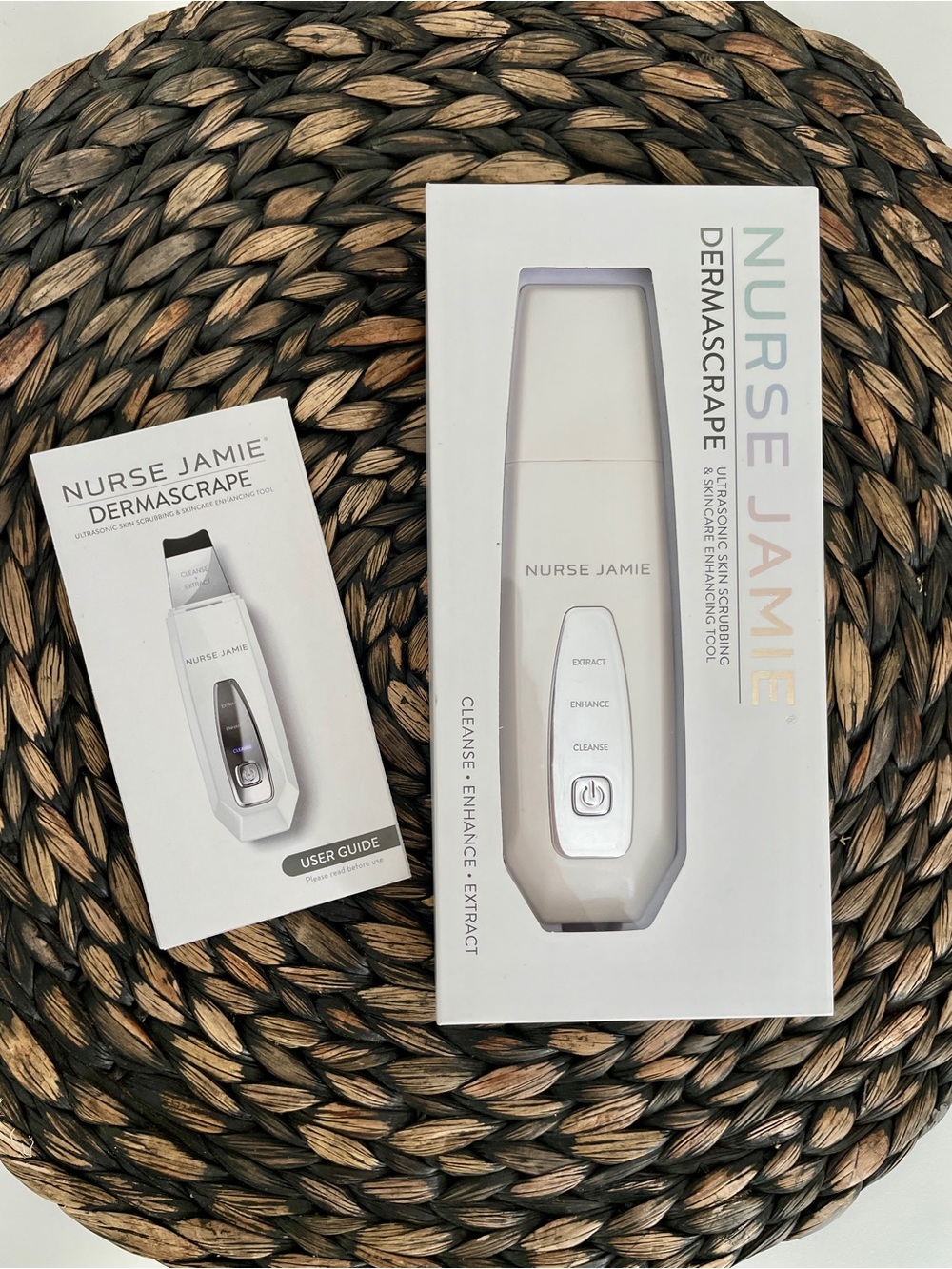 Nurse Jamie Dermascrape Ultrasonic Skin Scrubber Facial Tool NEW UNUSED